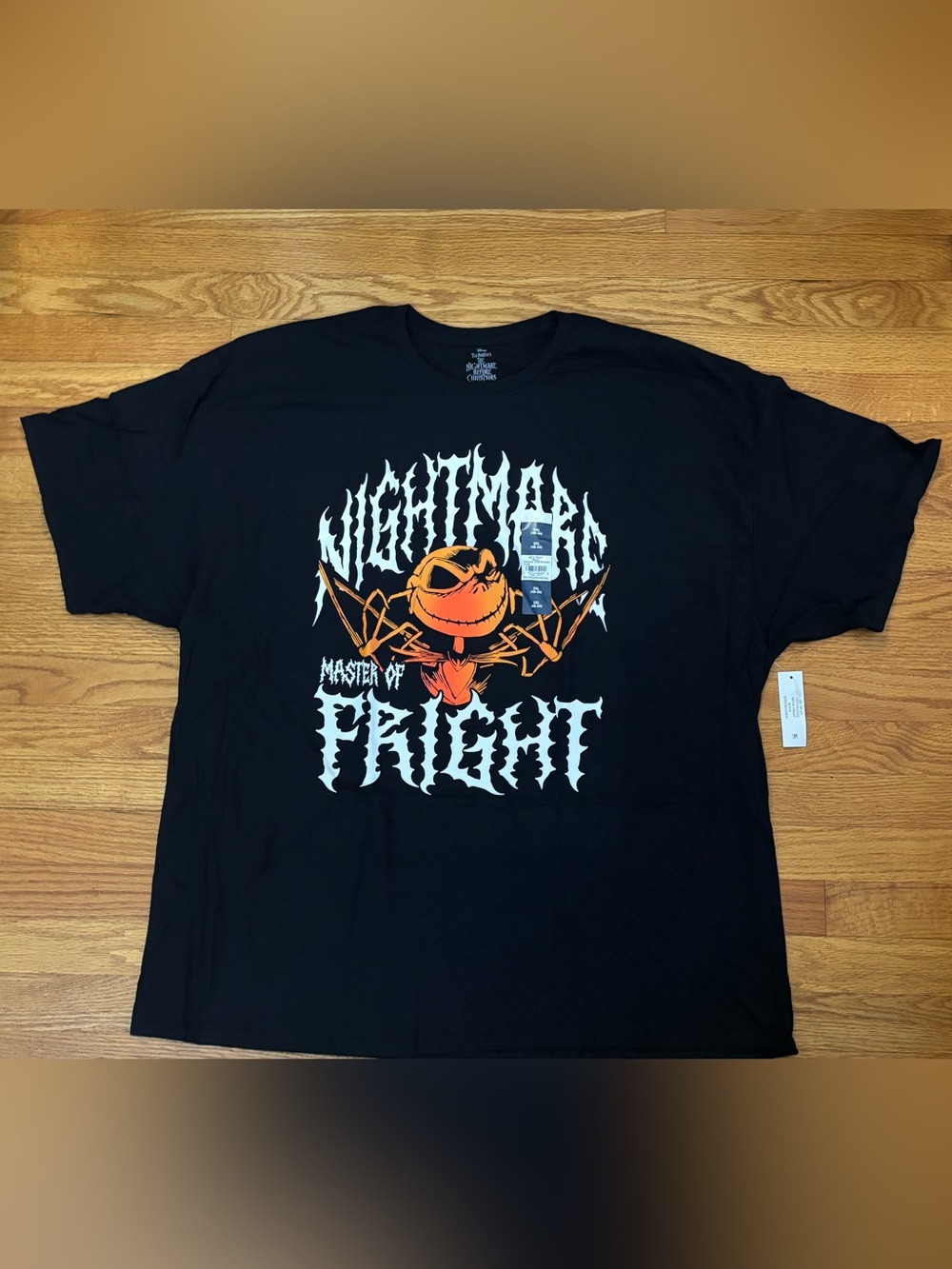 Disney Nightmare Before Christmas Men 3XL TShirt Jack Skellington Tee New